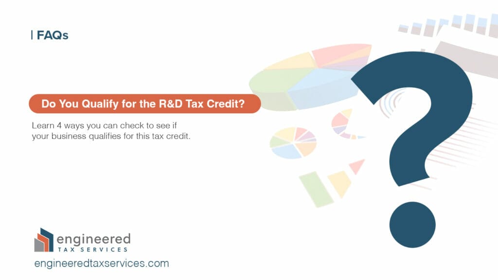 do you qualify for the rd tax credits in the United States