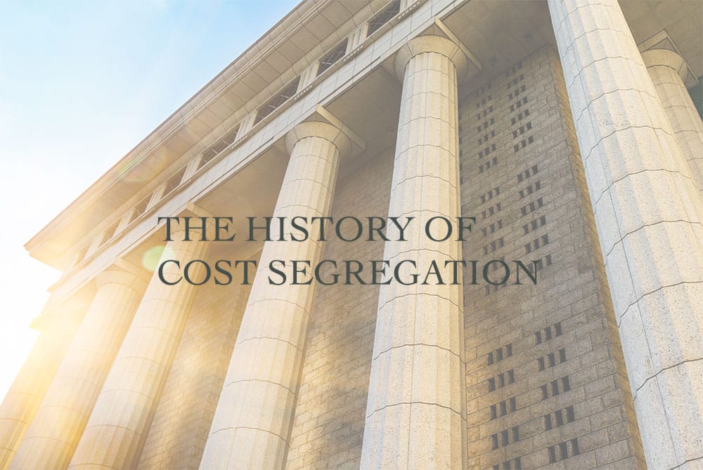 history of cost segregation