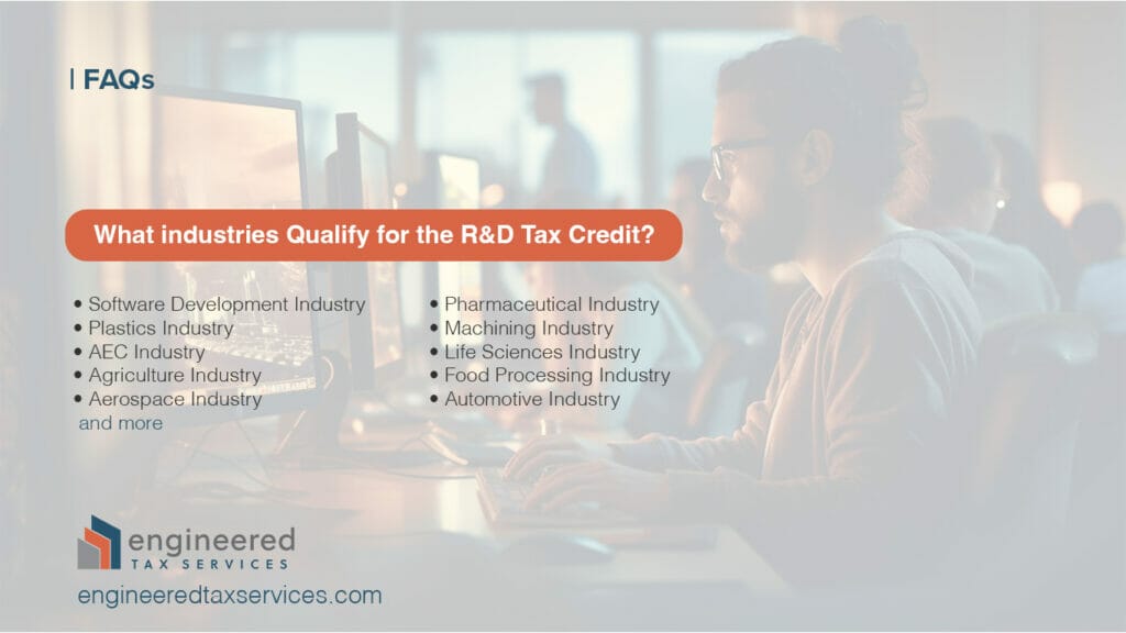 Qualifying Industries for the R&D Tax Credit